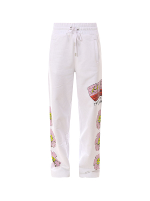 Gcds Bad Flower Drawstring-waisted Pants