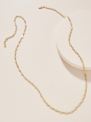 Jemma Sands 14k Gold Eternity Necklace