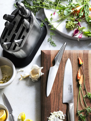 Global Classic 10-piece Knife Block Set