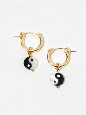 Duality Yin Yang Earrings