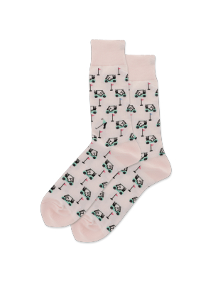 Men's Golfer Carts Crew Socks