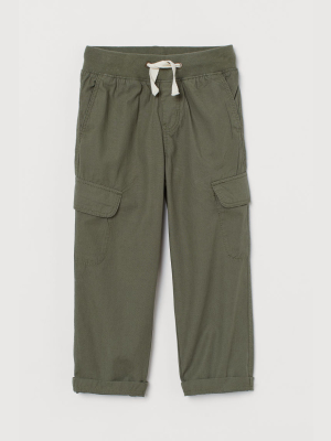 Cotton Cargo Pants