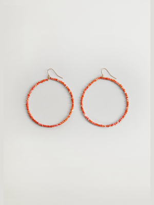 Hoops Crystal Earrings