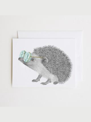 Greeting Card - Whitby Valentine European Hedgehog