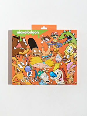 Nickelodeon 12 Days Of Socks Box Set 12-pack
