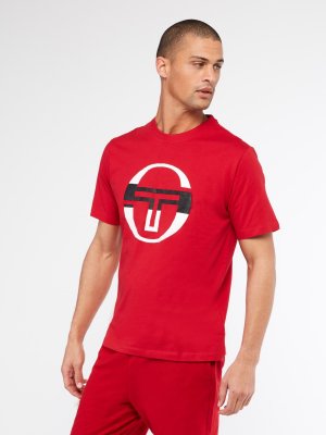 Iberis T-shirt-tango Red/blanc De Blanc