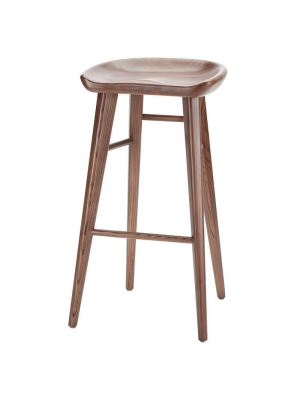 Nuevo Kami Bar Stool - Walnut