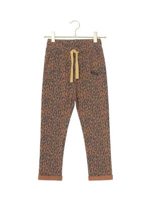 A Monday In Copenhagen Unisex Kids Billie Pant- Sierra Cheetah Print