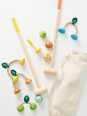 Kids Backyard Croquet Set