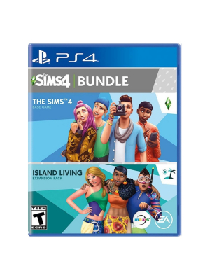Playstation 4 The Sims 4 Island Living Video Game And Controller Bundle