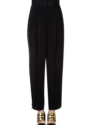 Givenchy High-waisted Tapered Pants