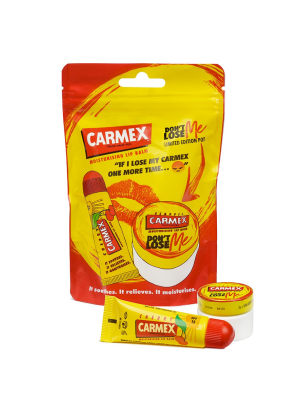 Carmex Lip Balm Don't Lose Me Pouch