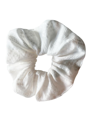 Scrunchie White