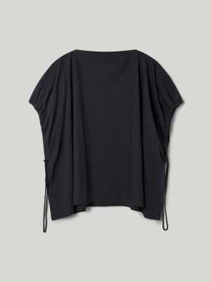 The Mudlark Top / Poplin Flint