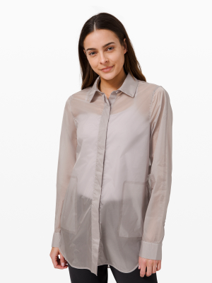 Hazy Sky Shirt Jacket