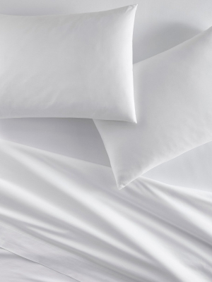 40 Winks Washed Percale Flat Sheet