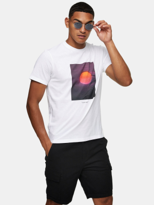 Sunset T-shirt In White