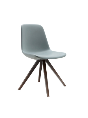 Step Chair Soft Touch Wood Base 904l1 By Tonon