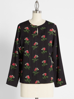 Bunches Of Blossoms Blouse