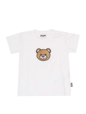 Moschino Kids Teddy Bear Patch T-shirt