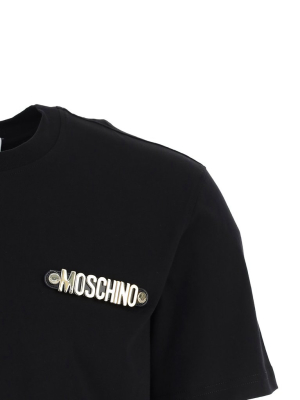 Moschino Logo Patch T-shirt