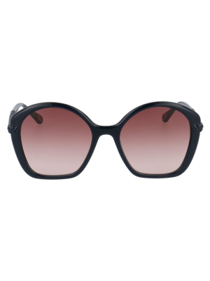 Chloé Eyewear Butterfly Frame Sunglasses