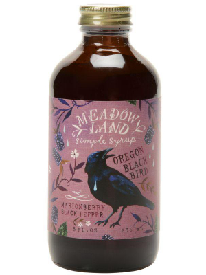 Oregon Black Bird Simple Syrup