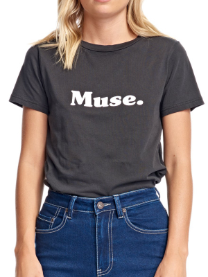 Muse Tee - Vintage Black