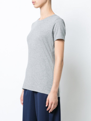 Short Sleeve Crewneck T-shirt In Pima Cotton