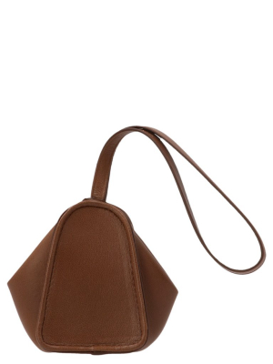 Lemaire Buttoned Strap Purse