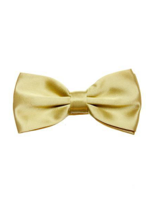 Dapper Af | Gold Bow Tie