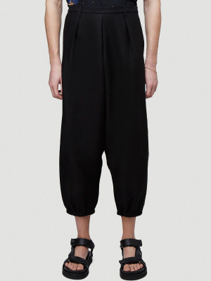 Saint Laurent Cropped Tapered Pants