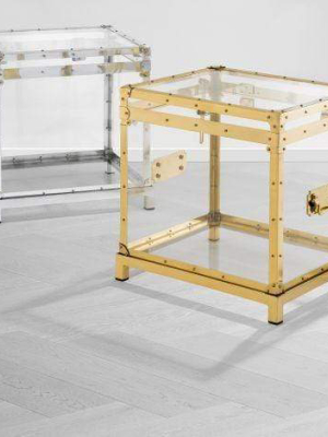 Eichholtz Flightcase Exposed With Stand Sculpture - Gold