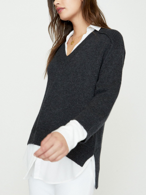 The Looker Layered V-neck