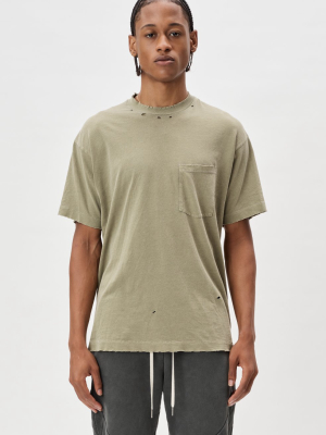 Folsom Pocket Tee / Vintage Olive