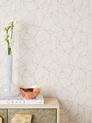 Chasing Paper Geo Prisms Removable Wallpaper