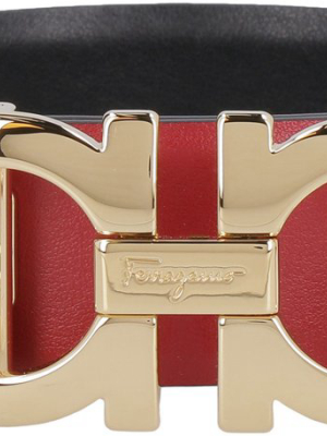 Salvatore Ferragamo Gancini Reversible Belt