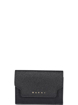 Marni Logo Printed Folded Wallet