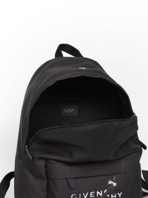 Givenchy Logo Printed Backpack