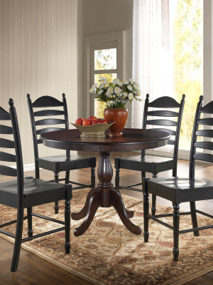 42" Salem Round Pedestal Dining Table - Carolina Chair & Table