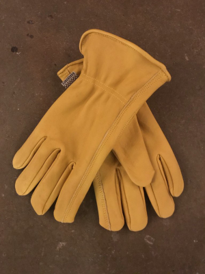 Classic Work Glove: Natural Yellow