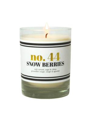 No. 44 Snow Berries Scented Soy Candle