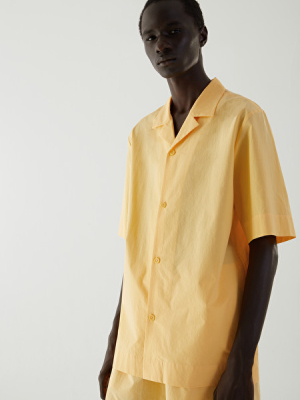 Relaxed Cuban-collar Shirt