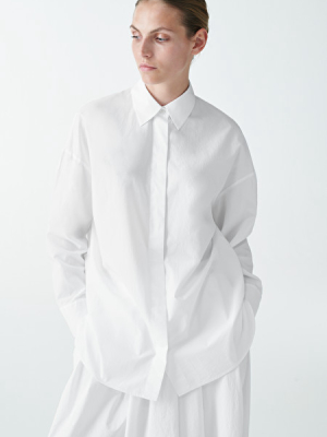 Round Cut Cotton Shirt