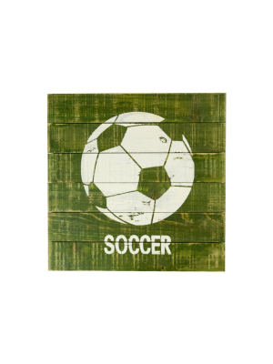 Soccer Plank Art - Pillowfort™