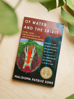 Of Water And The Spirit By Malidoma Patrice Somé