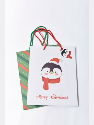 Merry Christmas Holiday Gift Bag