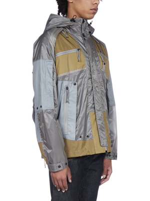 Junya Watanabe Man Panelled Zipped Jacket