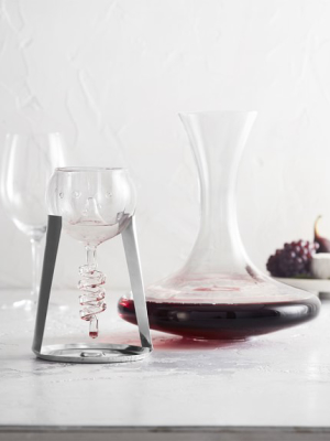 Twister Wine Aerator & Decanter With Stand Set