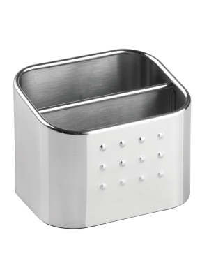 Interdesign Forma Stainless Steel Scrub Hub Sponge Caddy Polished